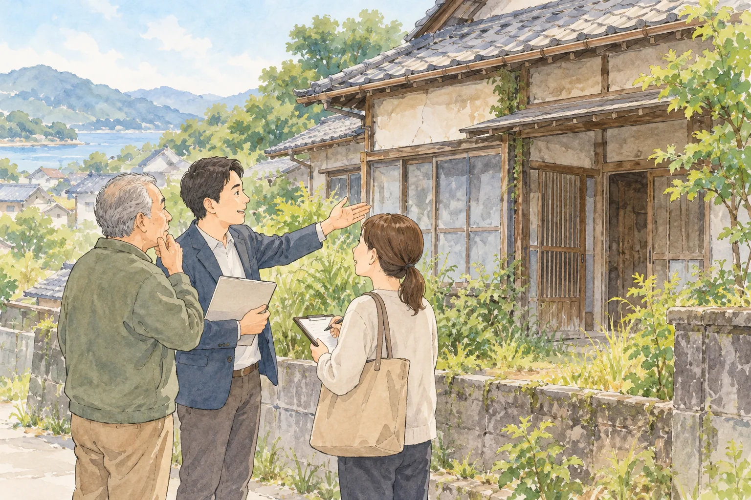 空き家の管理や活用の相談先を確認する人